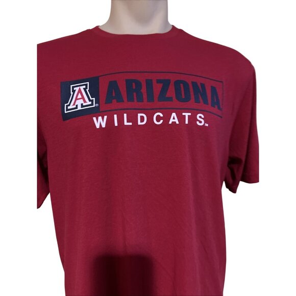 NEW Arizona Wildcats Colosseum Red Performance Shirt Men's L - Picture 2 of 8
